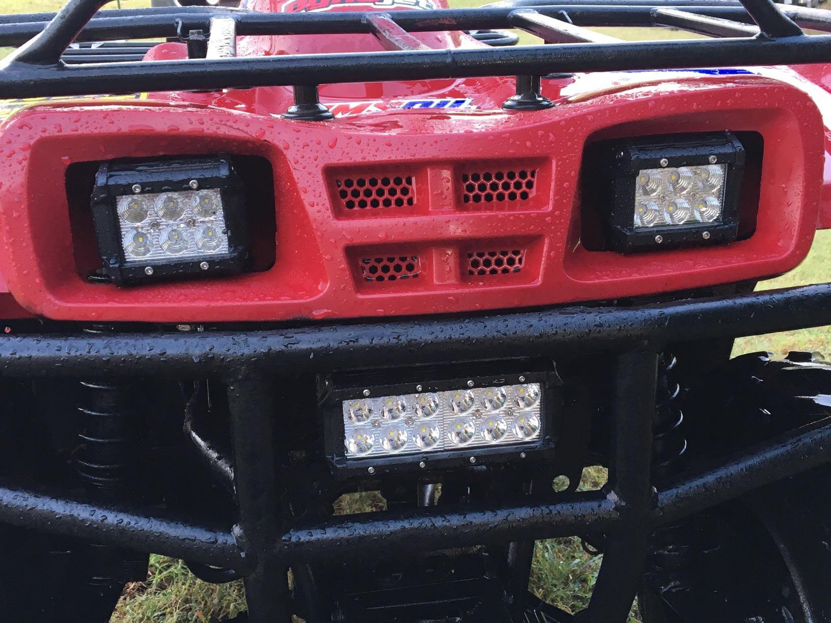 Willpower 10 Pieces 18W 4 inch LED Work Light Bar Spot Driving Fog Lamps for Truck Car ATV SUV 4X4 Vehicle Truck Driving Lamp (4 in Spot) - Image 7