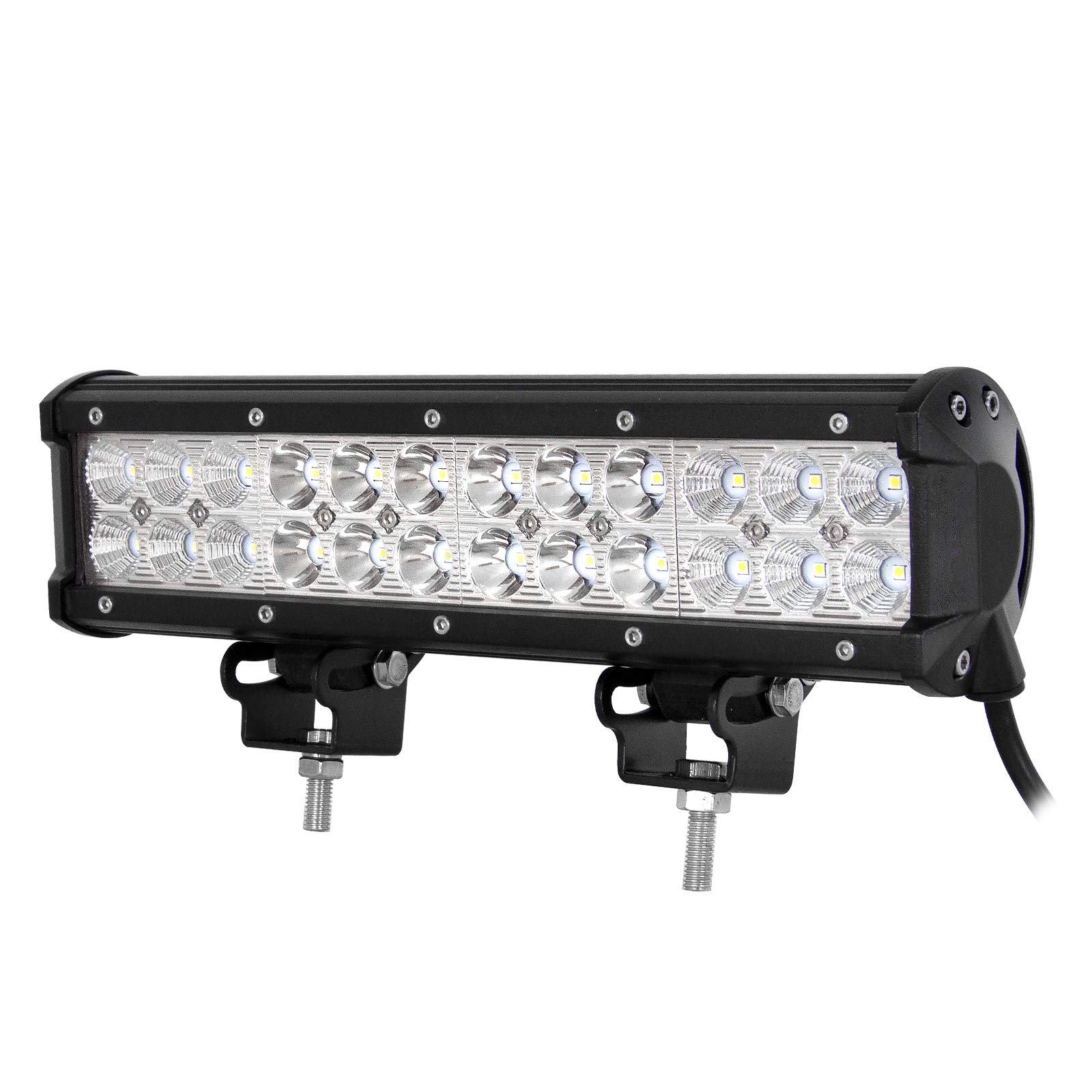 Willpower 12 inch 72W Spot Flood Combo LED Work Light Bar for Truck Car ATV SUV 4X4 Jeep Truck Driving Lamp (72W,Combo) - Image 9