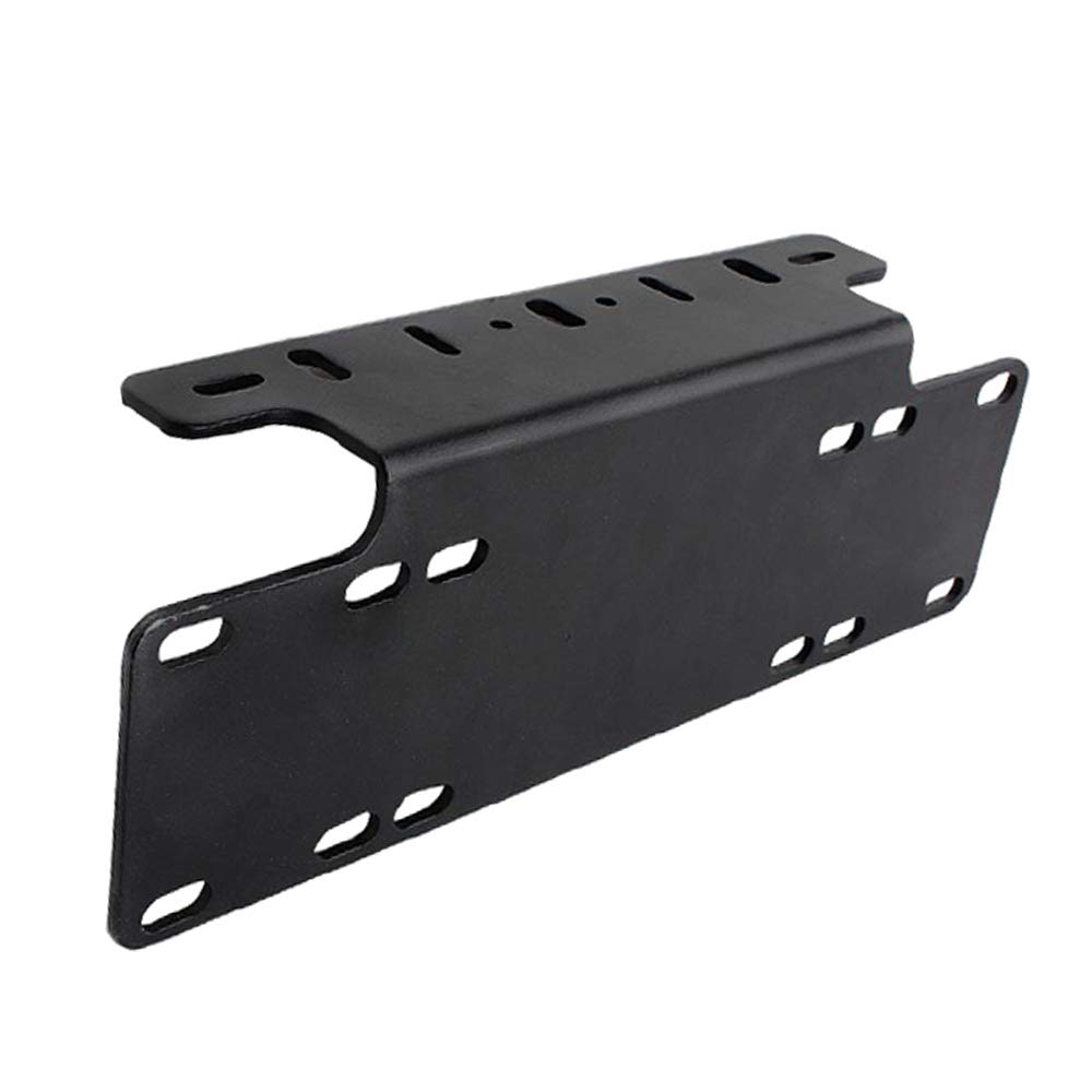 Willpower 15 inch Universal License Number Plate Frame Mounting Bracket Tube Clamp Roof Roll Cage Holder for LED HID Light bar - Image 4