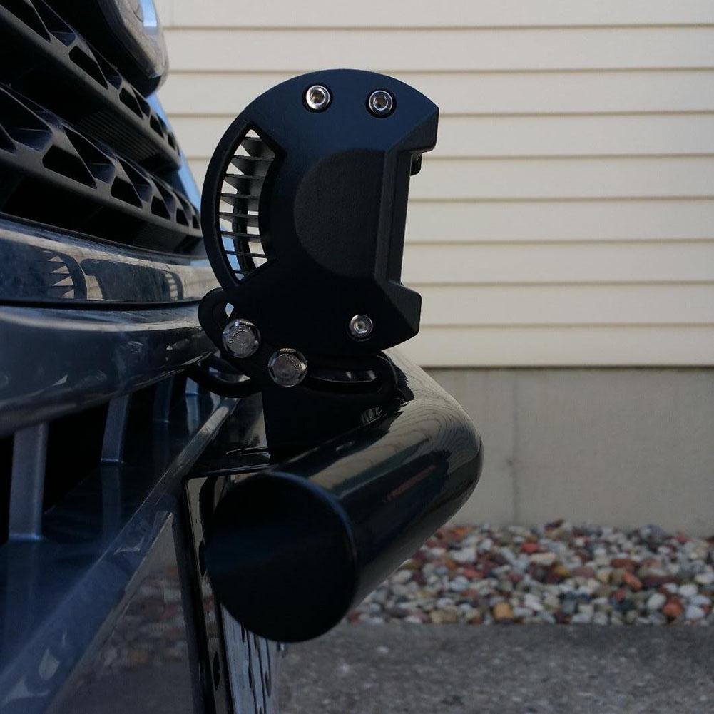 Willpower 23 in Universal License Plate Holder Mounting Bracket Tube Clamp Roof Roll Cage Holder for LED HID Light bar - Image 8