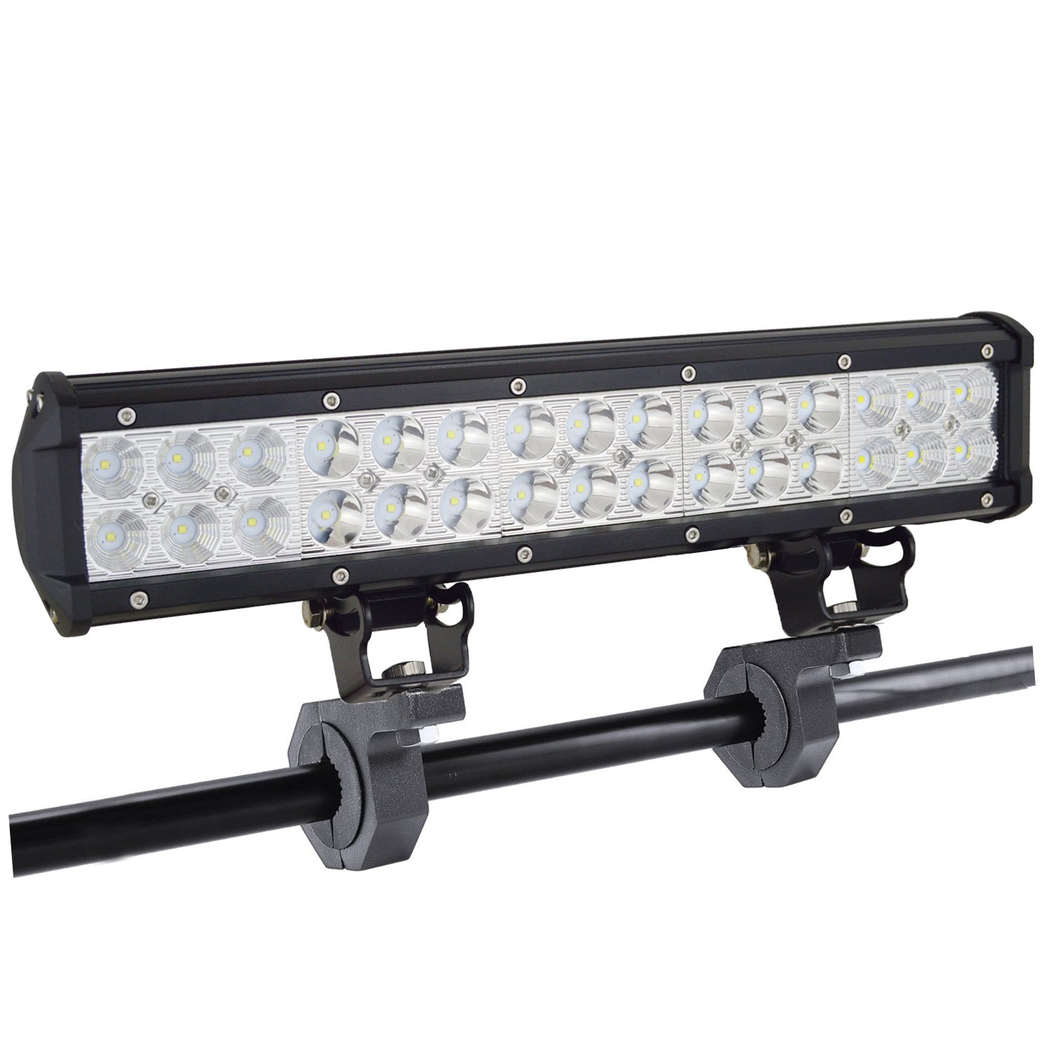 Willpower 2PCS 1/1.4 /2 inch Mounting Bracket Tube Clamp Roof Roll Cage Holder for LED HID Light bar - Image 9