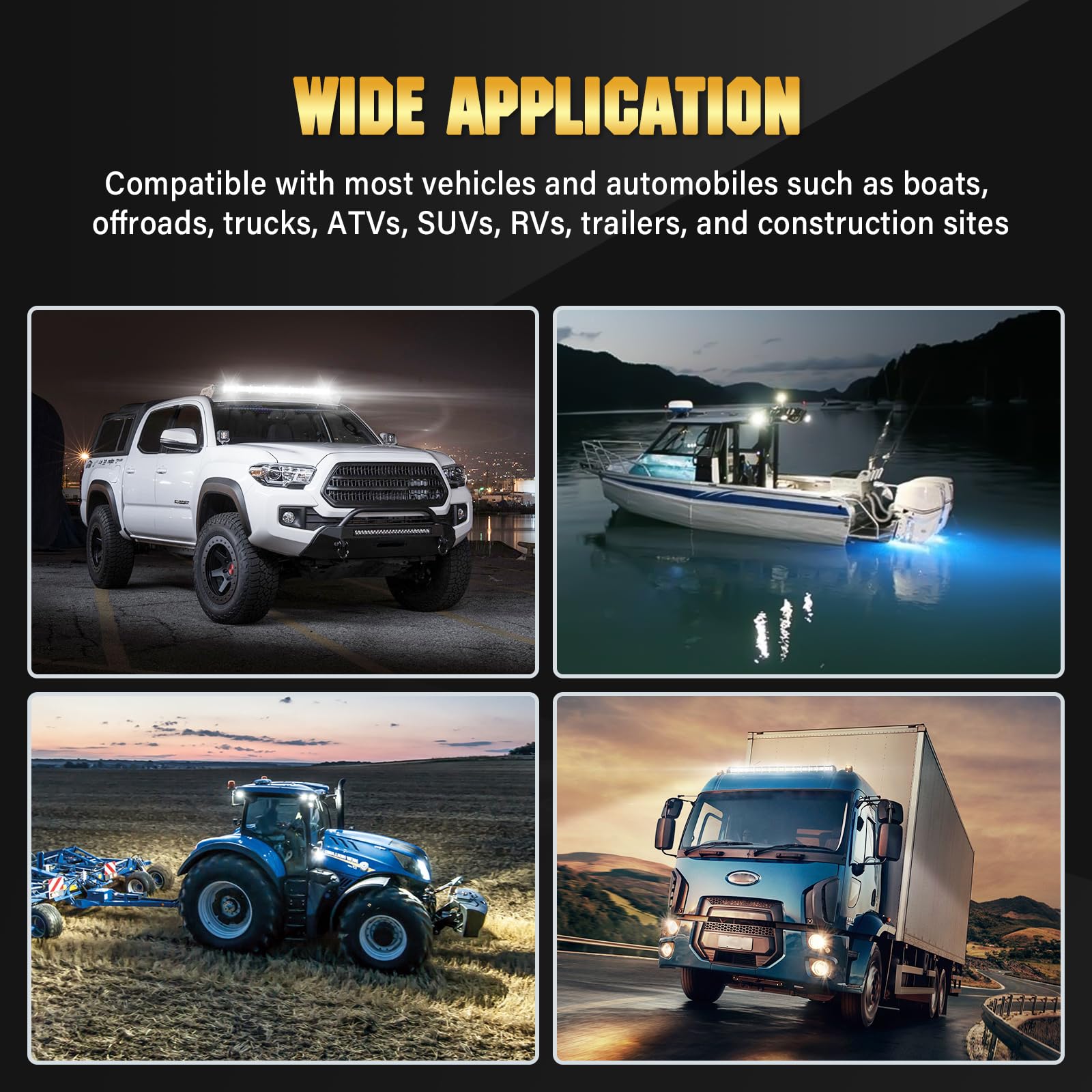 Willpower 4 inch 15W Single Row LED Light Bar Low Profile Ultra Thin Slim Mini Spot Flood Combo Beam On Grill Front Back Bumper Backup Light for Truck RV Tacoma Trailer (4 in 15W -Spot) - Image 8