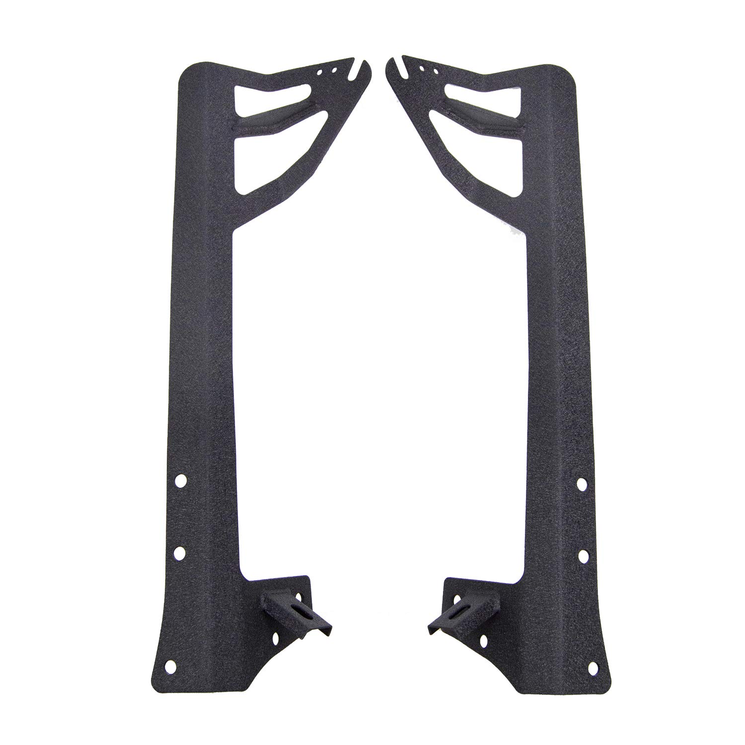 Willpower 52 inch LED Light Bar Upper Windshield Mounting Bracket Lower Corner Brackets for 2007-2017 Jeep Wrangler JK 4WD, Wrangler Unlimited JK 4WD/2WD - Image 9