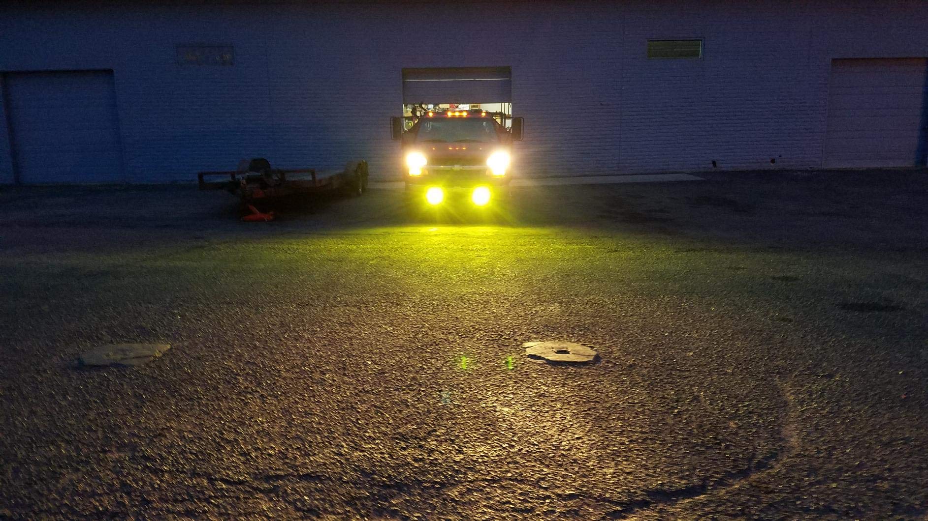 Willpower LED Light Bar 2Pcs 5 inch 72W Amber LED Work Light Flood Beam for Jeep Trucks Tractor 4X4 Boat Off Road Auto Fog Driving Lamp 12V 24V Waterproof IP67 - Image 9